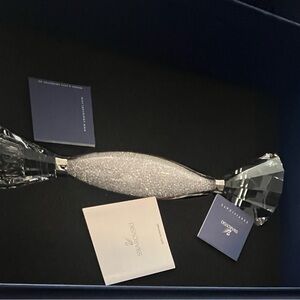 Swarovski Silver Crystal Candy Decoration